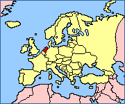 Map of the Nederland